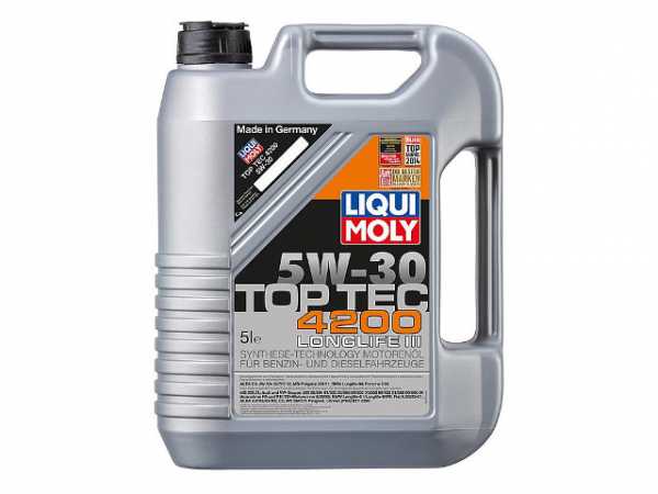 Motorenöl LIQUI MOLY Top Tec 4200 SAE 5W-30 Inh. 5000ml