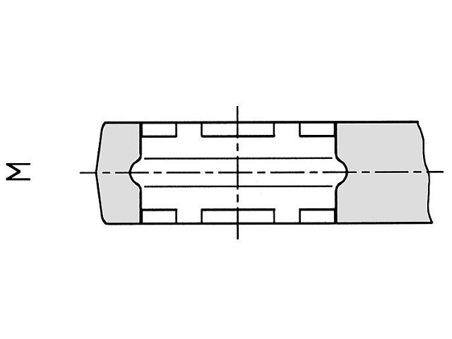 Rems 570140 Presszange M28 Zubehör für Power- und Akku-Pressen