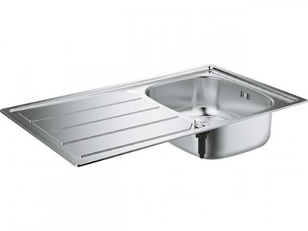 Spüle reversibel, Grohe K200 mit 1 Becken, BxT 860x500mm