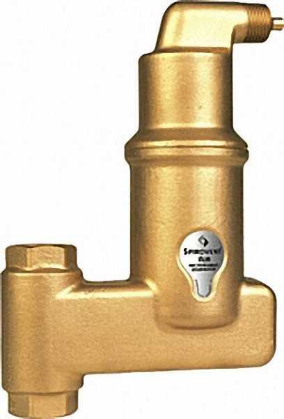 SPIROTECH Mikroluftblasenabscheider Spirovent luft Vertikal 22mm Klemmverschraubung