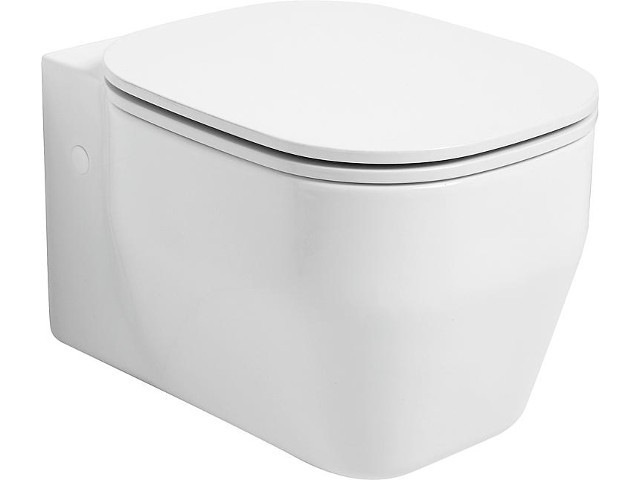 Weiß Evenes WC-Sitz CULT Standard,aus Thermoplast 