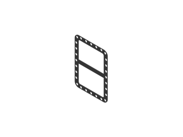 Buderus Dichtung 357x257mm für KU300/200, rechteckig, langlebiges Material, Ersatzteil, 8738809610