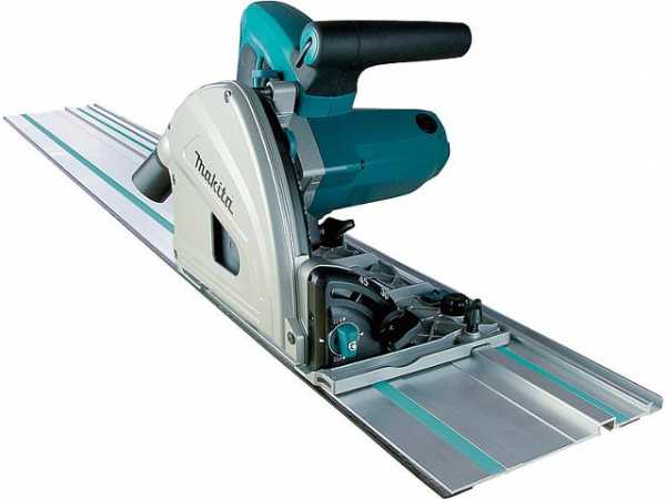 Tauchsäge Makita SP6000J1 mit Führungsschiene, 1300W,