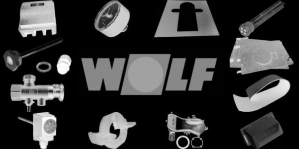 WOLF 8614220 Verkleidung oben silber