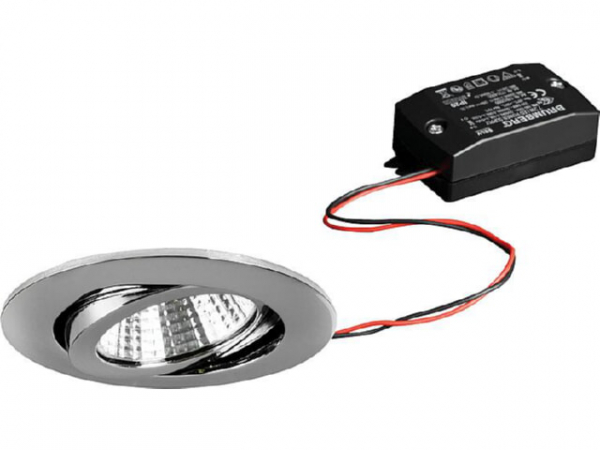 LED EBS 230V 6W 3000K chrom