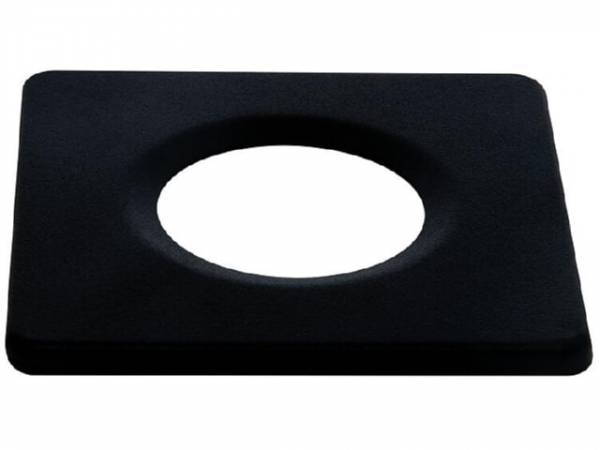 Zierring für MULTISCREW eckig schwarz matt