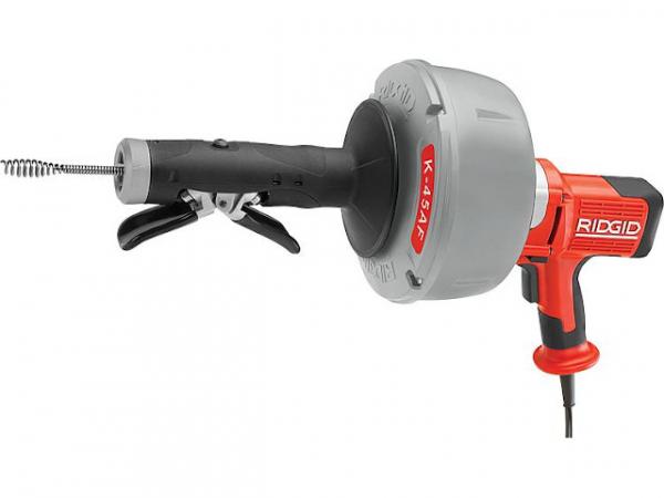 Elektrische Rohrreinigungs- spirale K45AF-5, 7,6m Spirale mit Innenseele