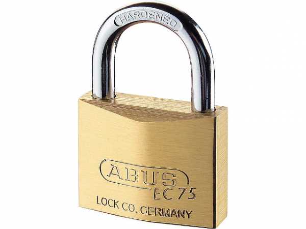 ABUS Messing-Hangschloss Serie EC 75/50