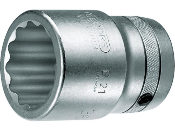 Steckschlüsseleinsatz GEDORE 1', 12-kant, kurz, SW 55 Länge 80mm