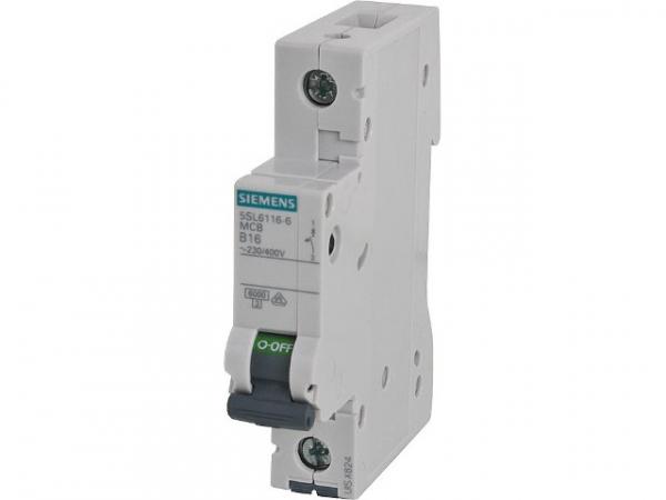 Leitungsschutzschalter Siemens, 6KA, 3-polig, B16A, 5SL6316-6