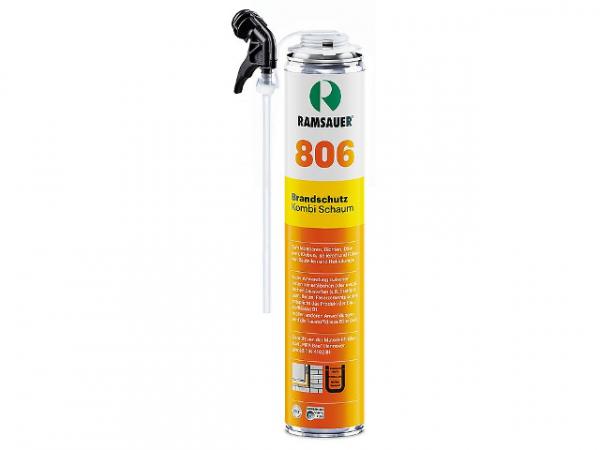 RAMSAUER Brandschutz Pu-Schaum 806 plus Brandklasse B1, 750 ml, mit Kombiventil (Österreich/Schweiz)