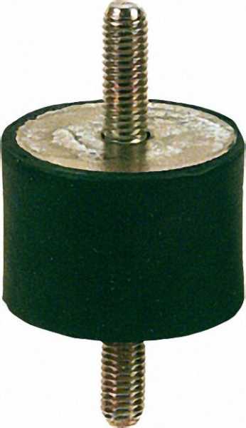 Gummifeder Typ A 40 x 30mm, AG/AG M 8 x 23mm
