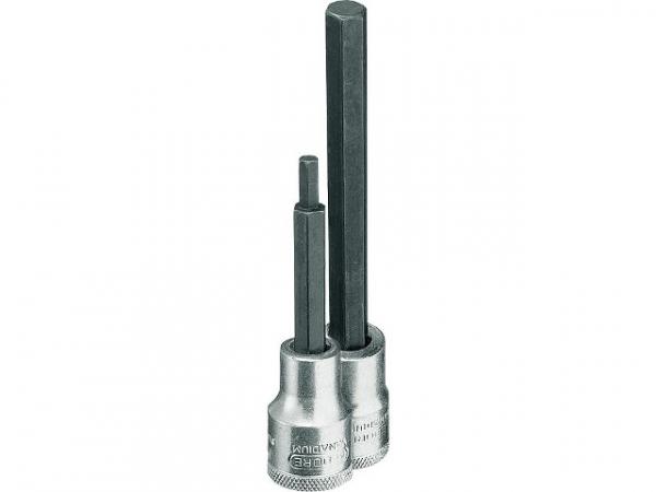 Schraubendreher-Einsatz 1/2" Sechskant Gr,5mm, L 180mm (G)