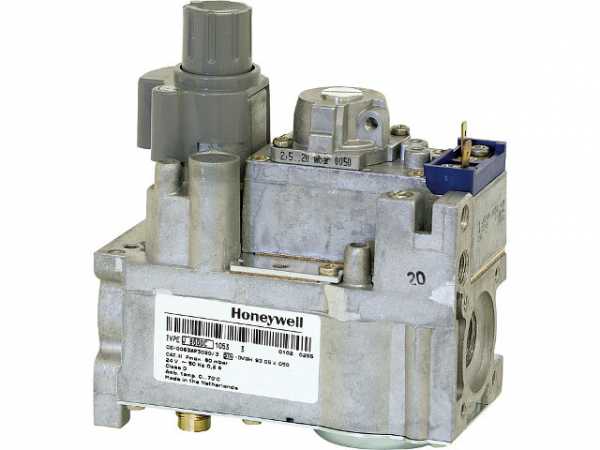 Gas-Kombinationsventil 1/2" 24V-50Hz + Zubehör, V8600C1053, ersetzt V8600C1020U