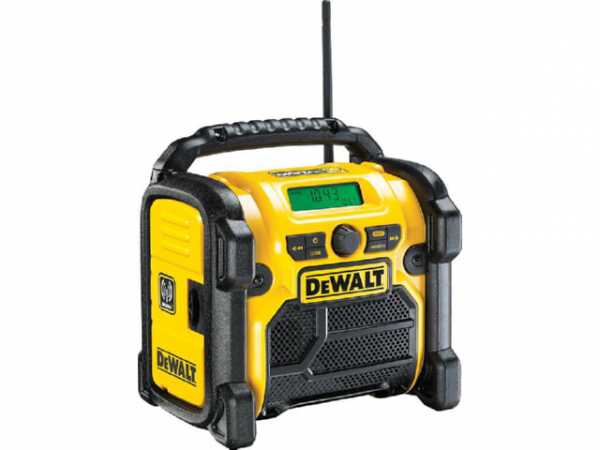 Akku- und Netzradio DEWALT 230V Netz oder 10,8 bis 18V ohne Akku und Ladegerät