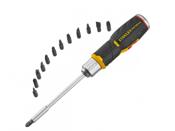 Stanley FM PISTOL GRIP RATCHET MULTIBIT - 12 BIT FMHT0-62691