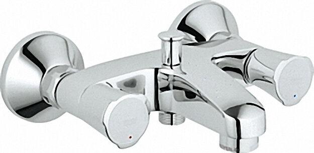 Wannenbatterie 'Costa' DN 15, Wandmontage Chrom Wannenbatterie 'Costa' DN 15, Wandmontage Chrom