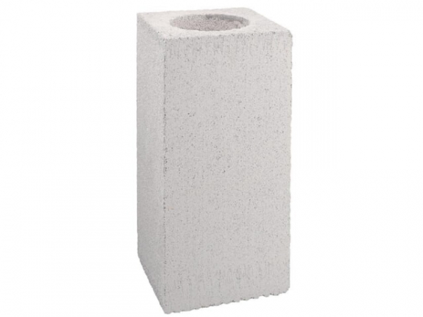 Schachtelement Porifix, ohne Kunststoffabgasleitung, 210 x 210 x 500 mm