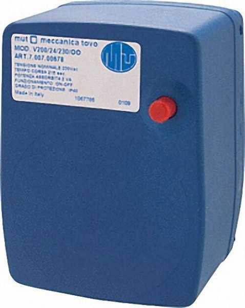 MUT MECCANICA TOVO Stellmotor 3-Punkt V 200 230 V/ AC 90° 540 Sek. mit Microschalter