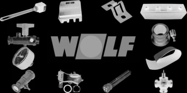 WOLF 2410106 Rohr Anschweiß Vor- und Rücklauf