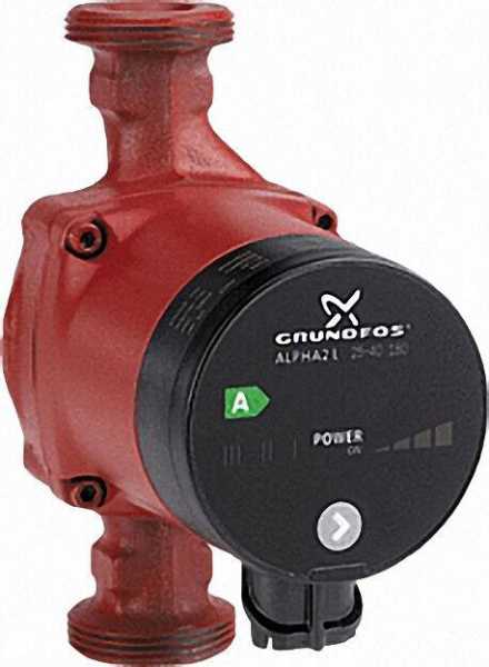 GRUNDFOS Alpha 2L, 25-60, PN10, 1'', 230V, Baulänge 180mm