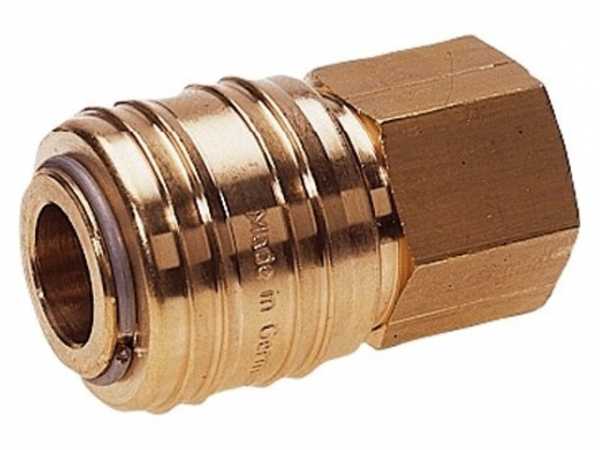 Einhand-Kupplung DN 7,2 mit Innengewinde 1/2 IG