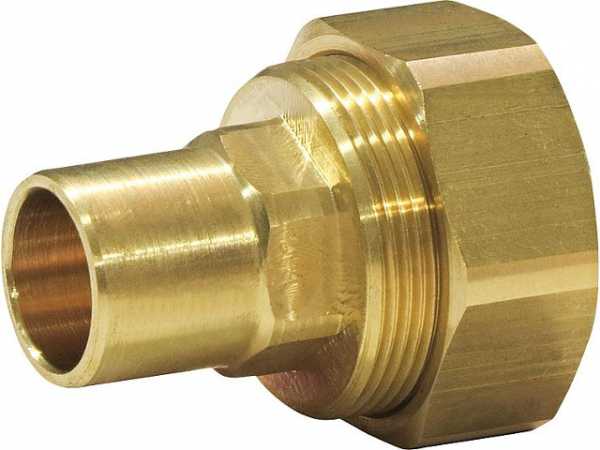 QuickFix-Pro Wellrohrverschraubung Steckfitting, FlexrohrxStutzen DN25x18 mm