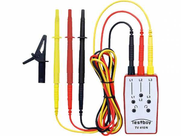 TESTBOY Drehfeldtester TV 410N 60 - 400V AC