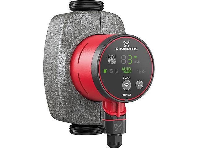 Umwälzpumpe Grundfos Alpha 3 25-40,DN25(1'),PN10, 230V, Baulänge 130mm Umwälzpumpe Grundfos Alpha 3 25-40,DN25(1'),PN10, 230V, Baulänge 130mm