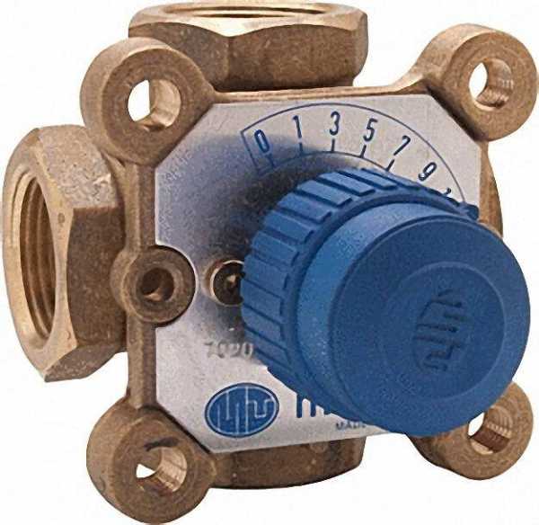 MUT MECCANICA TOVO Vierwegemischer Messing Typ 3000 R DN 25, KVS 6,2