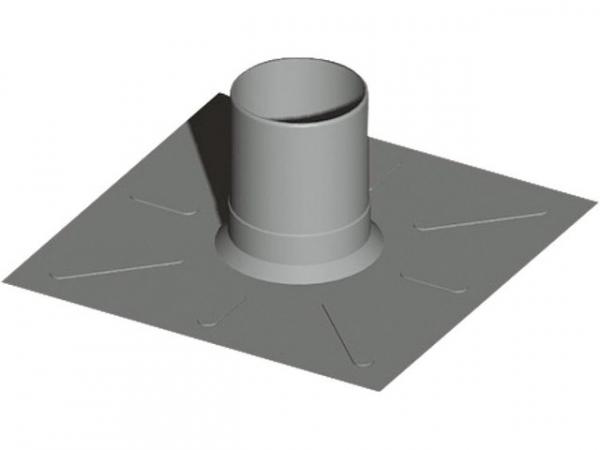 Kunststoff-Abgassystem Flachdachkragen - DN 80/125