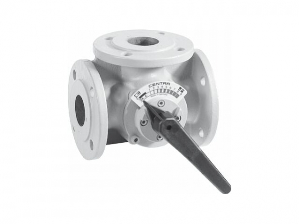 Honeywell Dreiwege-Mischer DR125FA DN125, PN6, Grauguss, Flanschausführung