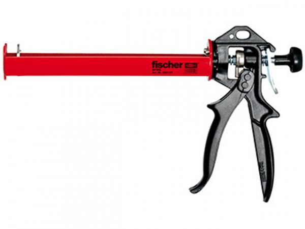 Fischer Kartuschenpistole Silikonpistole KPM2, hochwertige Auspresspistole KP M 2, 53117