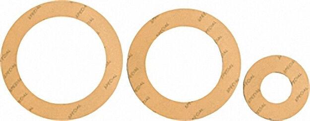 Spezial-flanschdichtung DN=200 PN=10 200 x 268mm 2mm stark/ gelb Spezial-flanschdichtung DN=200 PN=10 200 x 268mm 2mm stark/ gelb