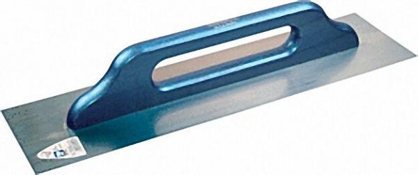 Schweizer Glättekelle 500x130mm rostfrei blaues Heft