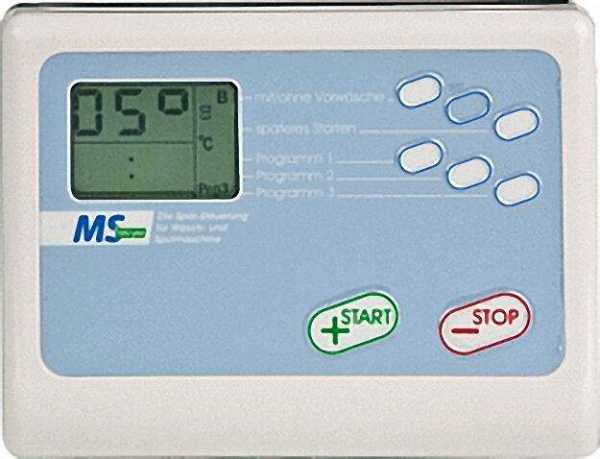MS 1002 Spar-Steuerung für die Waschmaschine 230V, inklusive Zubehör für Maschinen mit Aqua-Stop