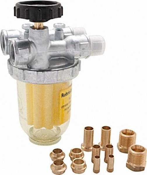 GOK -Zweistrangfilter 3/8'' SIKU-70µm UA 8/10mm