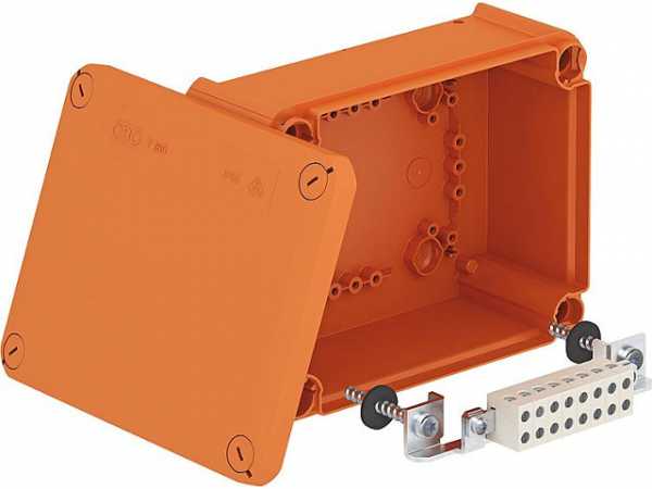 Kabelabzweigkasten OBO FireBox T160ED 190x150x77 mm pastellorange,1 Stück