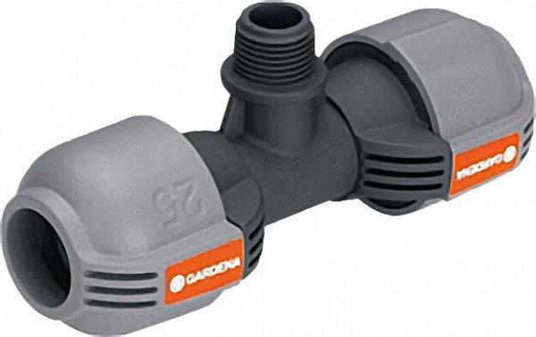 GARDENA T-Stück 25mm x 1/2'' Aussengewinde