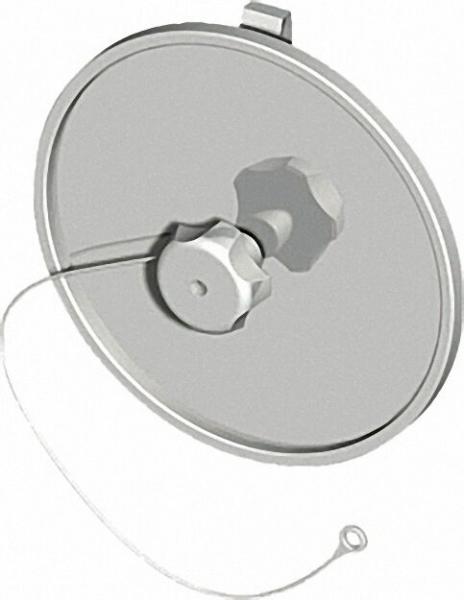 Deckel T max 400 °C für Unterdruck