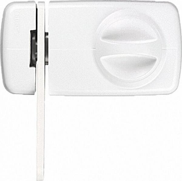 ABUS -Tür-Zusatzschloss 7030 W EK weiß
