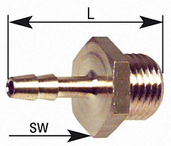 Gewindetüllen AG G 3/8'' 9mm
