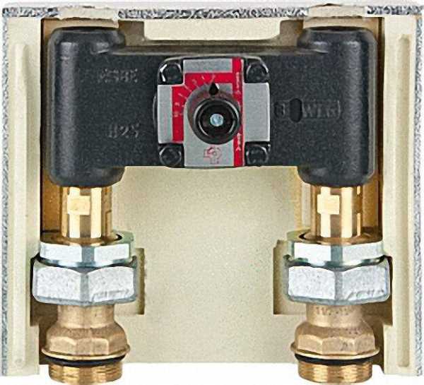 MAGRA -3-Wege-Mischer für Vario 85/16 mit Fertigisolierung und Verschraubung H32 - 1 1/4''