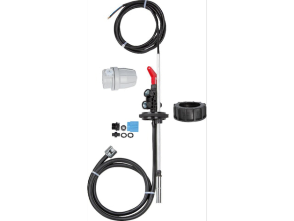 Grundeinheit Absaugung mit Grenzwertgeber für Einzeltank Dehoust PE und Trio 1000-2000 l.