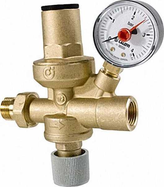 CALEFFI Füllarmatur Typ 553 Anschluss R 1/2'' mit Manometer