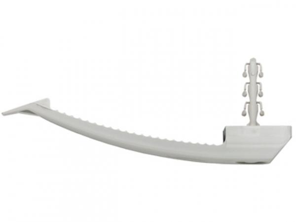 Fischer Steckfix plus Kabelbügel SF plus KB 8 Kabelklammer für 8 Leitungen NYM 3x1,5 48171, VPE 50 Stück