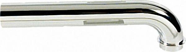 Abgangsbogen 90° Messing verchromt 32 x 220mm