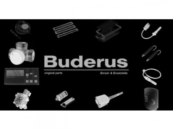 Buderus 63015283 Flammtopf S115-35 RE D375xL749 everp