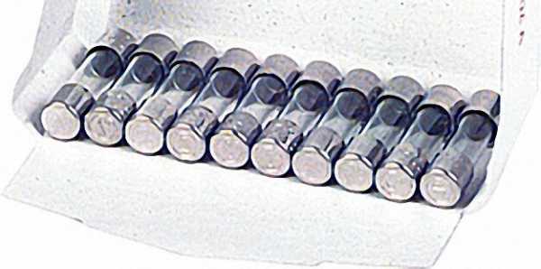 Feinsicherung mitteLiterge (5x20mm) 1, 6 A 10 Stück