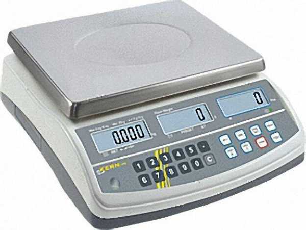 KERN & SOHN Zählwaage CPB 6KO. 1N Wägebereich max. 6kg Ablesbarkeit 0, 1g